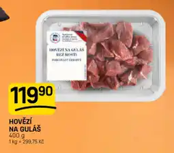 Flop Hovězí na guláš nabídka