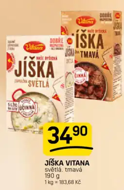 Flop Jiška vitana světlá. tmavá nabídka