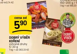 Flop Dobrý výběr koření nabídka