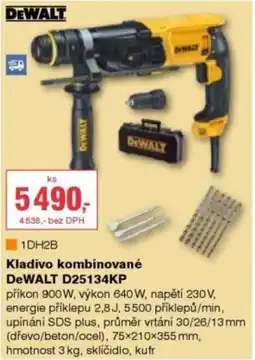 DEK Kladivo kombinované DeWALT D25134KP nabídka