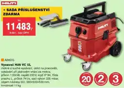 DEK Vysavač Hilti VC 5L nabídka