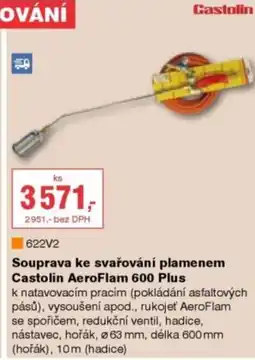 DEK Souprava ke svařování plamenem Castolin AeroFlam 600 Plus nabídka