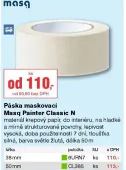 DEK Páska maskovací Masq Painter Classic N nabídka