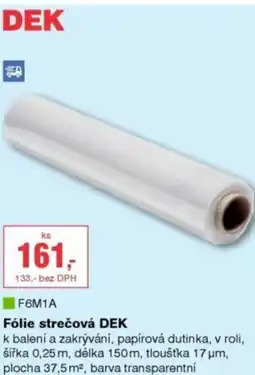 DEK Fólie strečová DEK nabídka