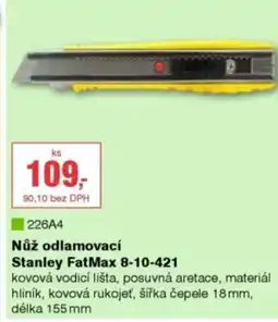 DEK Nůž odlamovací Stanley FatMax 8-10-421 nabídka