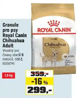 OBI Granule pro psy Royal Canin Chihuahua Adult nabídka