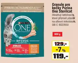 OBI Granule pro kočky Purina One Sterilcat nabídka