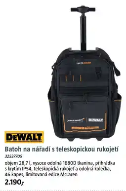 Bauhaus DEWALT Batoh na nářadí s teleskopickou rukojetí nabídka