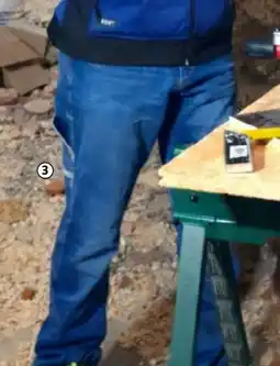 Bauhaus Pracovní jeansy nabídka