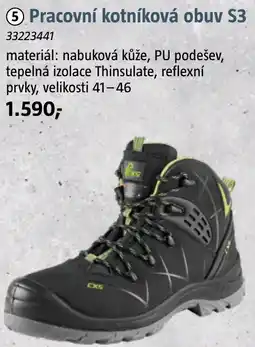 Bauhaus Pracovní kotníková obuv S3 nabídka