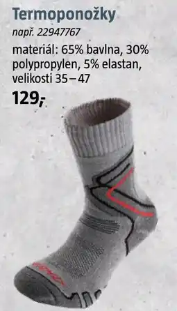 Bauhaus Termoponožky nabídka