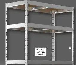 Bauhaus Kovový regál nabídka