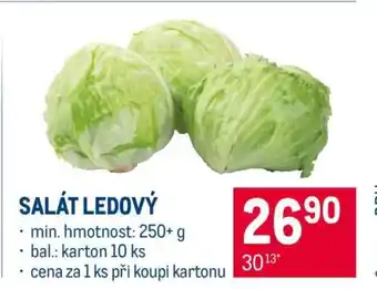 Makro Salát ledový nabídka