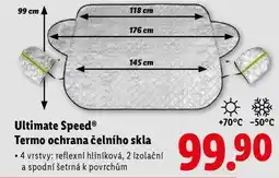 Lidl Ultimate Speed TERMO OCHRANA ČELNÍHO SKLA nabídka