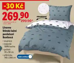 Lidl Livarno Dětské ložní povlečení Renforcé nabídka