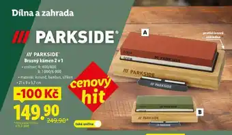 Lidl PARKSIDE Brusný kámen 2 v 1 nabídka