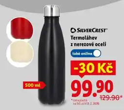 Lidl SilverCrest Termoláhev z nerezové oceli nabídka