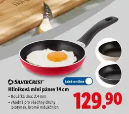 Lidl SilverCrest Hliníková mini pánev 14 cm nabídka