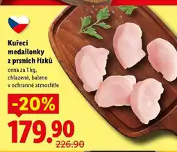 Lidl KUŘECÍ MEDAILONKY Z PRSNÍCH ŘÍZKŮ nabídka