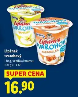 Lidl Lipánek tvarohový nabídka