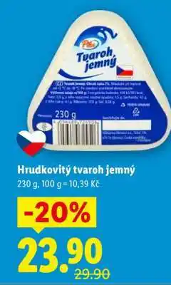 Lidl Hrudkovitý tvaroh jemný nabídka