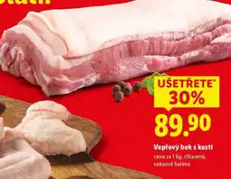 Lidl Vepřový bok s kostí nabídka