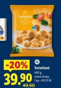 Lidl Tortelloni nabídka