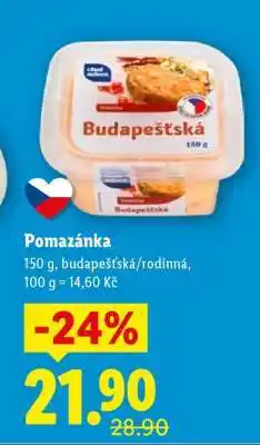 Lidl Pomazánka nabídka