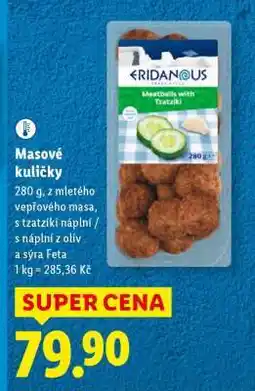 Lidl Masové kuličky nabídka