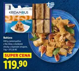 Lidl BAKLAVA nabídka