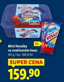 Lidl MINI HORALKY VE SVAČINOVÉM BOXU nabídka