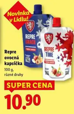 Lidl Repre ovocná kapsička nabídka