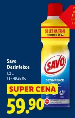 Lidl Savo dezinfekce nabídka
