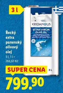 Lidl ŘECKÝ EXTRA PANENSKÝ OLIVOVÝ OLEJ nabídka