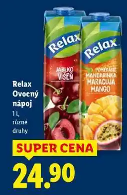 Lidl RELAX ovocný nápoj nabídka