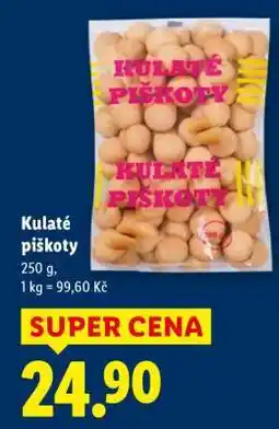 Lidl Kulaté piškoty nabídka