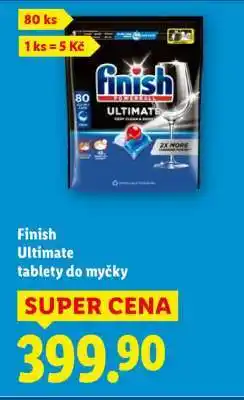Lidl Finish Ultimate Tablety do myčky nabídka