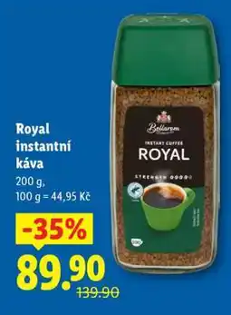 Lidl ROYAL INSTANTNÍ KÁVA nabídka