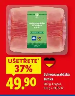 Lidl SCHWARZWALDSKÁ ŠUNKA nabídka