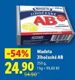 Lidl MADETA Jihočeské AB nabídka