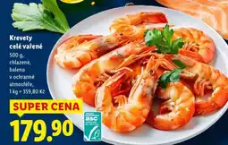 Lidl KREVETY CELÉ VAŘENÉ nabídka