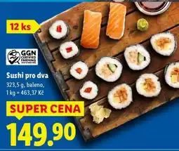 Lidl SUSHI PRO DVA nabídka