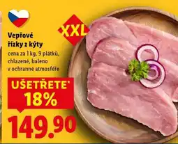 Lidl Vepřové řízky z kýty nabídka