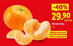 Lidl Mandarinky nabídka