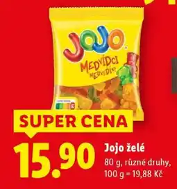 Lidl Jojo želé nabídka