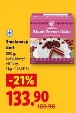 Lidl Smetanový dort nabídka