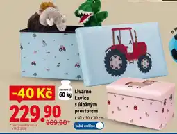 Lidl LIVARNO Lavice s úložným prostorem nabídka