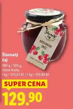 Lidl Šťavnatý čaj nabídka