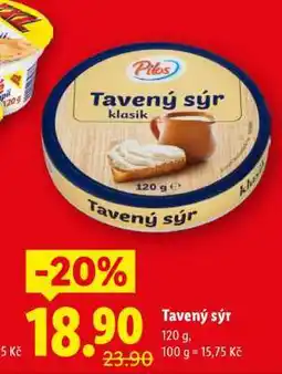Lidl Pilos Tavený sýr klasik nabídka