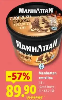 Lidl MANHATTAN Zmrzlina nabídka